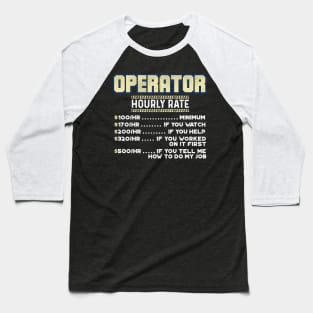 Operator Baseball T-Shirt